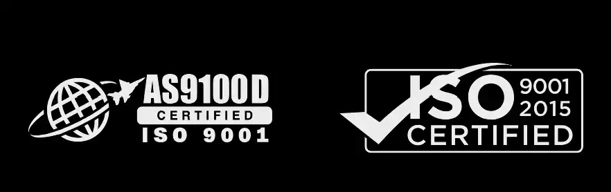 AS9100D & ISO9001 Certified