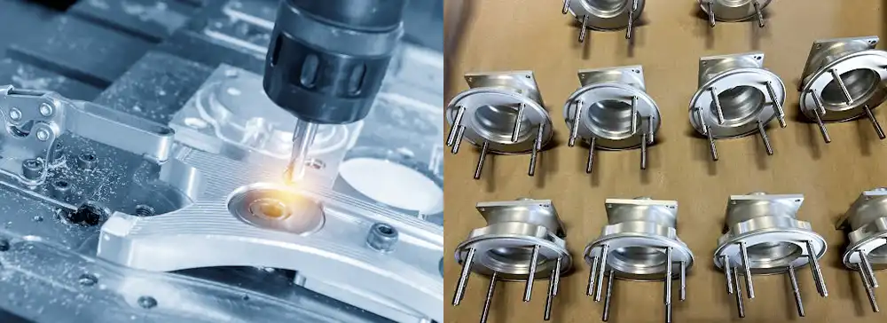 CNC Machine and Nickel Plated Washers
